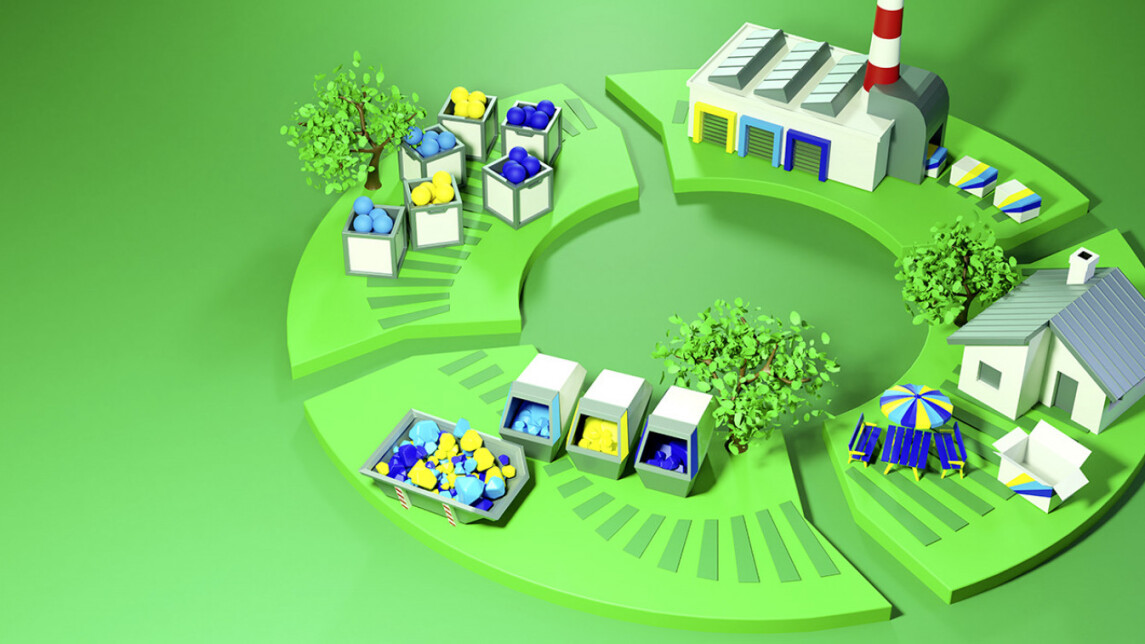 Kiertotalous, kuvituskuva