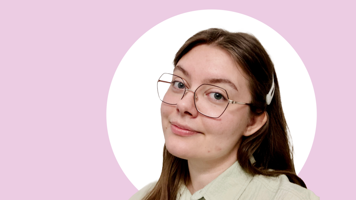 Amanda Myntti lähikuvassa.