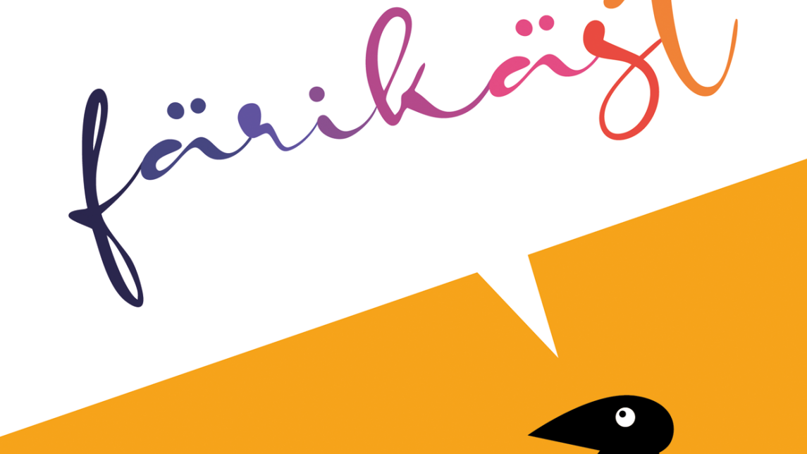 Färikäst-näyttelyn mainos