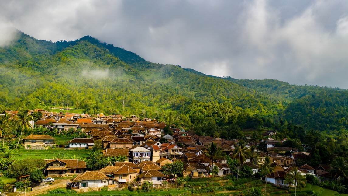 A village in Indonesia.