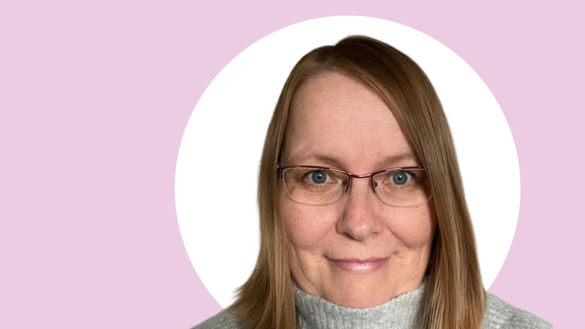 Pia-Maria Tanttu lähikuvassa.