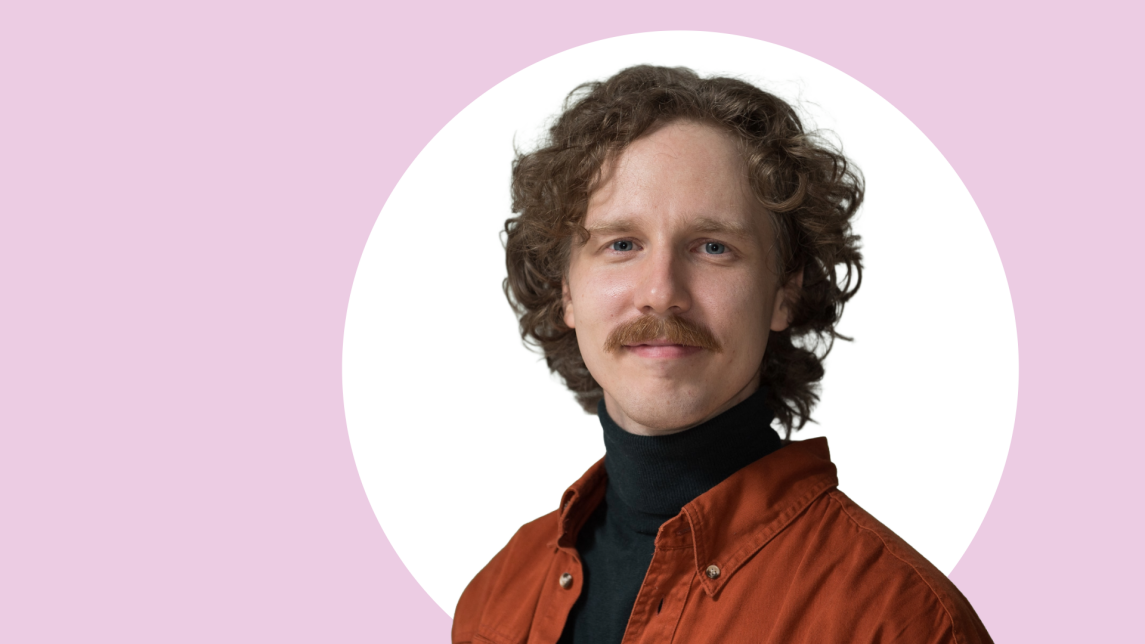 Väinö Anttalainen lähikuvassa.