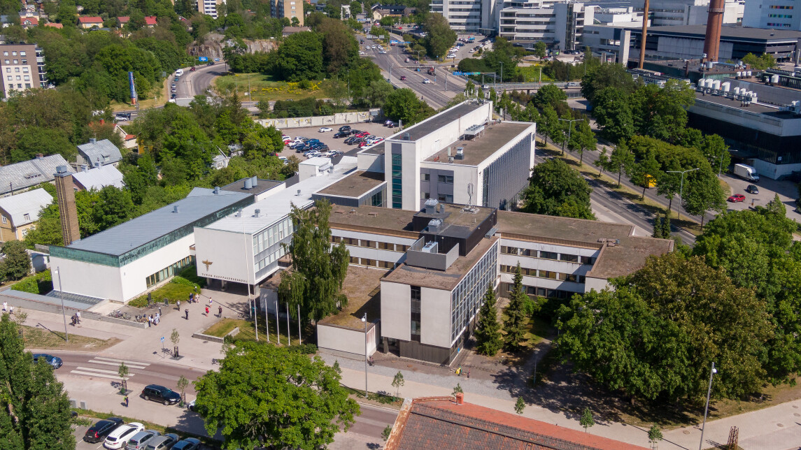 Ilmakuvaa Turun kauppakorkeakoulusta.