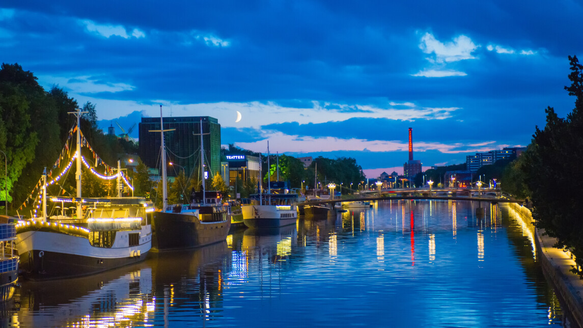 UUTISKUVA 13961110 turku night view