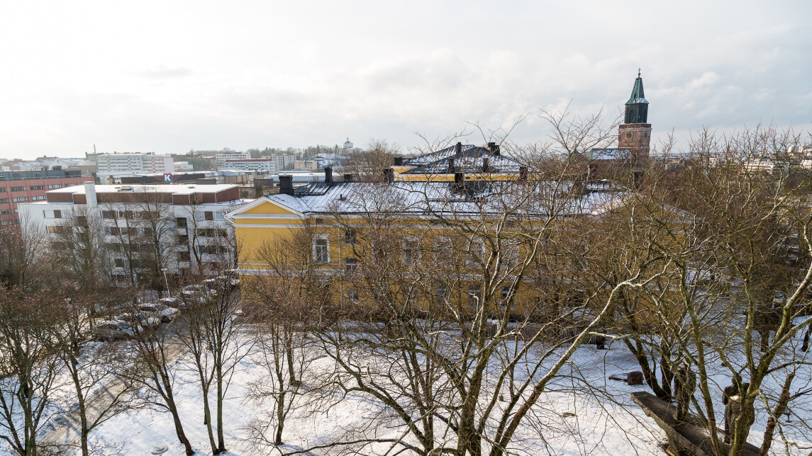 Rosetta talvella ilmakuva (2)