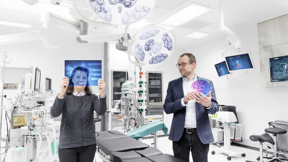 Terveysteknologia kuvitus