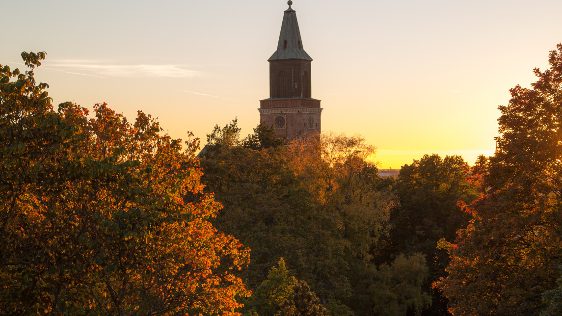 Tuomiokirkontorni syksy 1