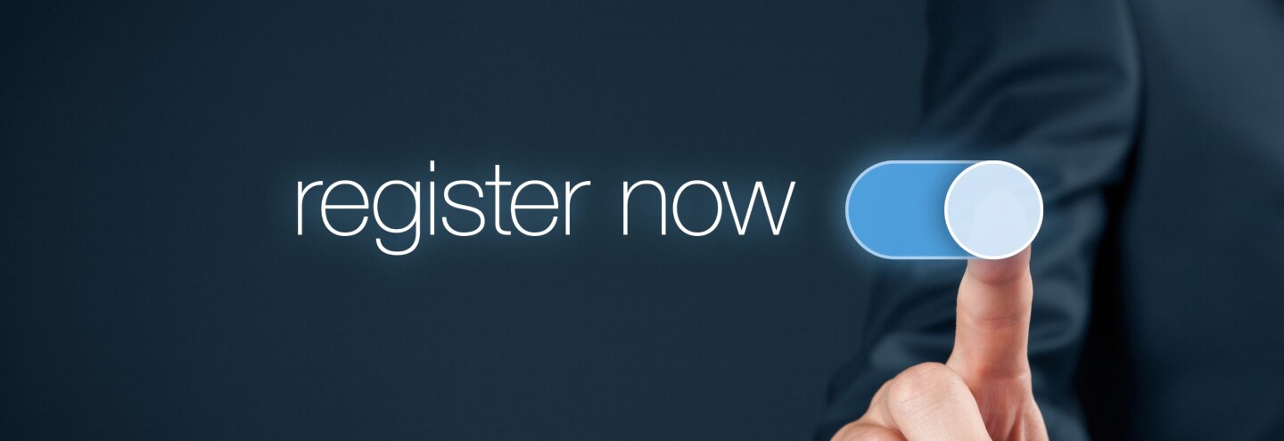Register now.