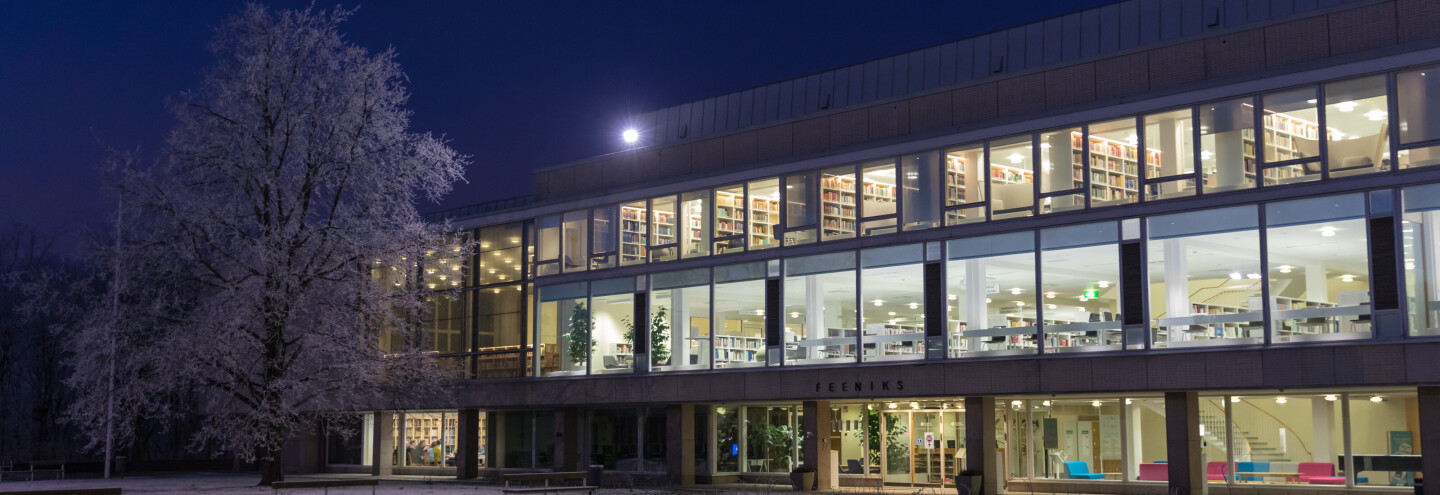 Yliopistonmäki talviaamuna 63