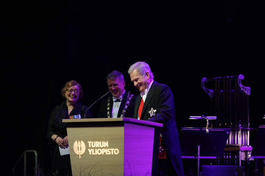 Vuoden alumni Sauli Niinistö