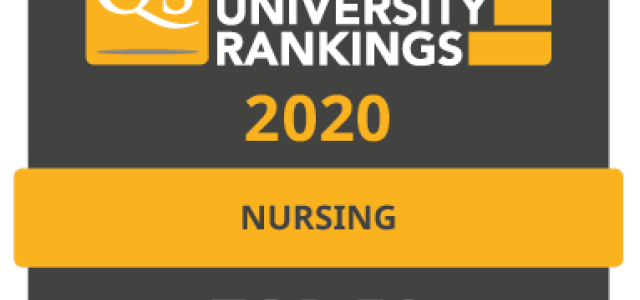 QS Ranking 2020 Nursing TOP50