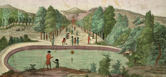 Pyrmontin kylpylä 1700-luvun loppupuolella