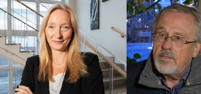 Profile pictures of Birgitta Henriques-Normark and Staffan Normark. 