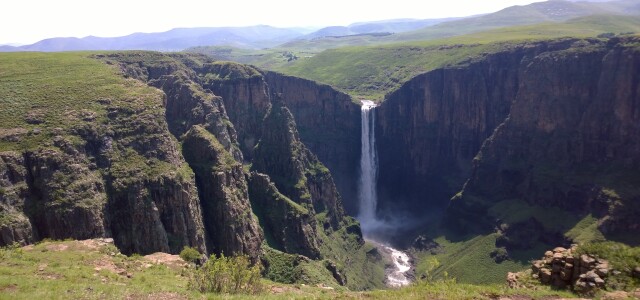 landscape of Lesotho