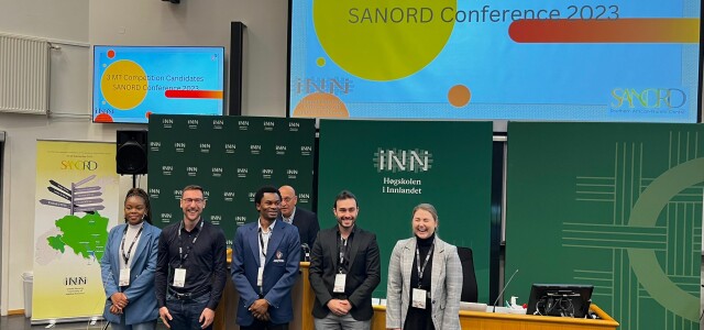 Participants of the 3MT competition at the SANORD conference