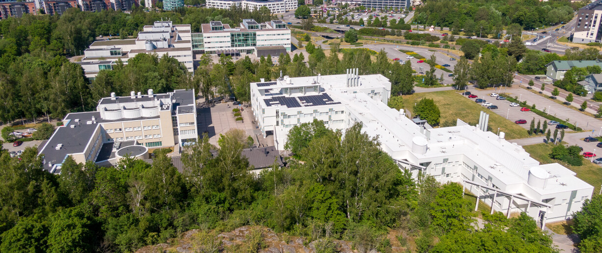 Ilmakuva Arcanum ja Calonia kesä 2023