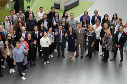A group photo of the symposium participants