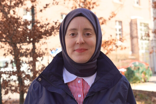 Hüsna Kaya Kacar portrait taken outside
