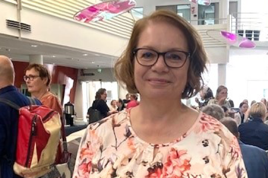 Rehtori Marjo Kaartinen seminaarissa