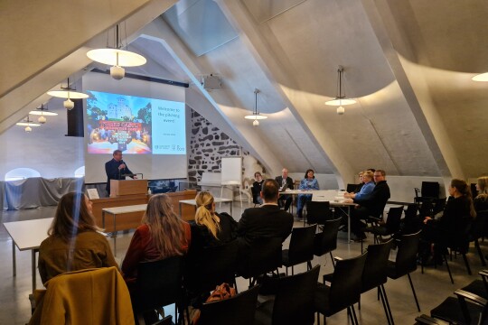 Turku Castle Innovation Camp pitching event