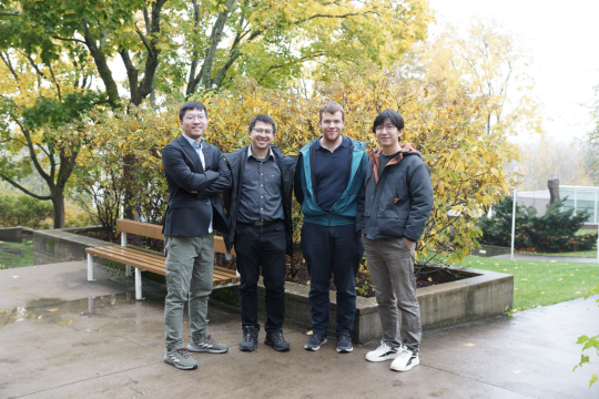 Fours assistant professors 