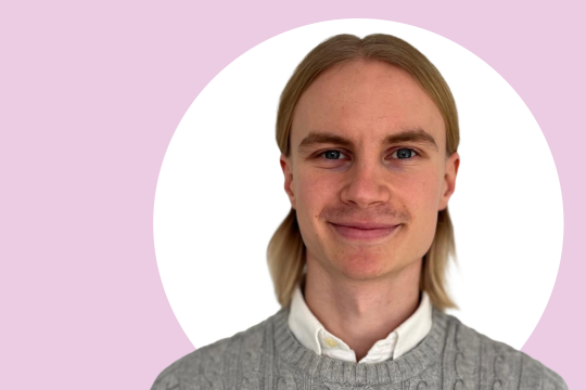 Samuli Laasanen lähikuvassa.