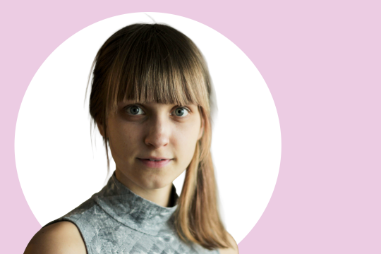 Wilhelmiina Laakso lähikuvassa.