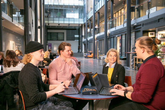 Kuvituskuva ryhmätyöskentelystä