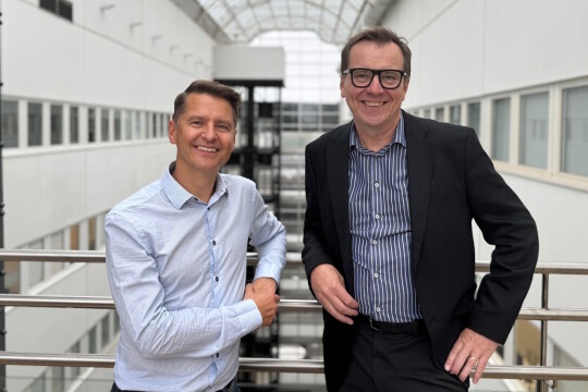 Sami Ventelä ja Jukka Westermarck lähikuvassa.