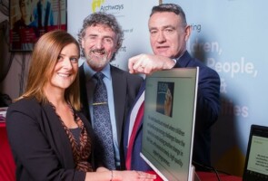 In the picture: Hugh Doogan, CEO, Archways with colleagues Paul Johnston and Eimear Collins.