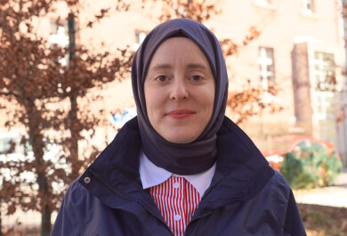 Hüsna Kaya Kacar portrait taken outside