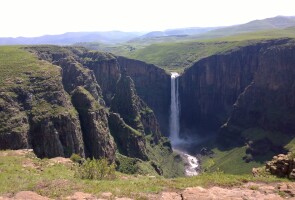 landscape of Lesotho