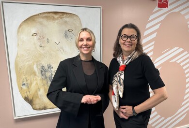 Reetta Mustonen ja Sanna Salanterä