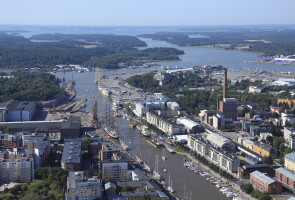 City of Turku harbour area