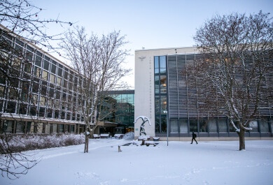 Turun kauppakorkeakoulu talvella