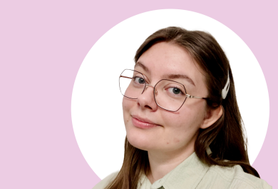 Amanda Myntti lähikuvassa.