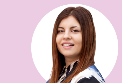 Angelika Leino lähikuvassa.