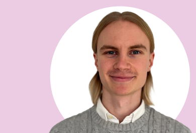 Samuli Laasanen lähikuvassa.