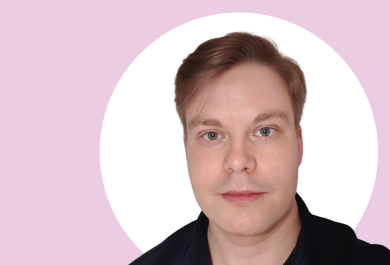 Oskari Virtanen lähikuvassa.