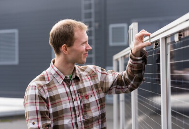 Sami Jouttijärvi lähikuvassa.