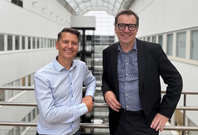 Sami Ventelä ja Jukka Westermarck lähikuvassa.