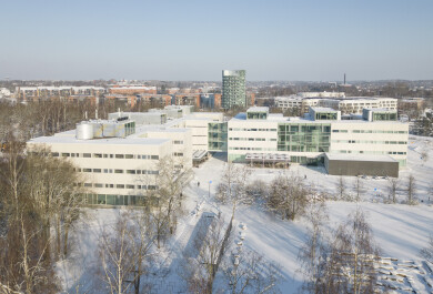 UUTISKUVA utu ilmakuva talvi 2023 edu publicum