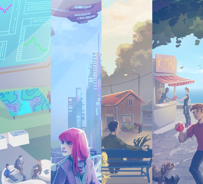 Nuorten tulevaisuustarinat kansikuva