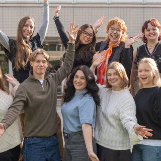 Opiskelijalähettiläät.